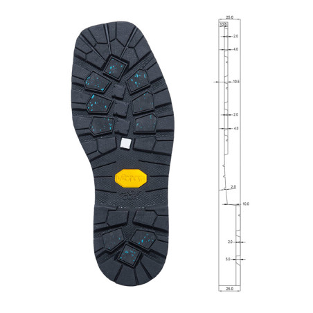 Semelle 007AG Arctic Grip Yellow (p)