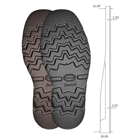 Semelle 4377 Cristy Morflex (p)