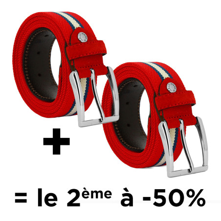 Ceinture Bogota rouge